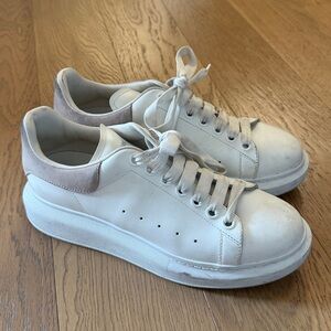 Alexander McQueen oversized leather sneakers